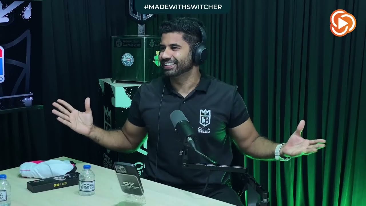 Bastidores da live de lançamento